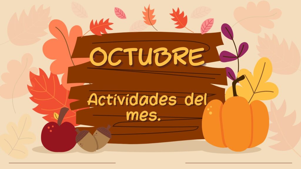 Actividades del mes de octubre